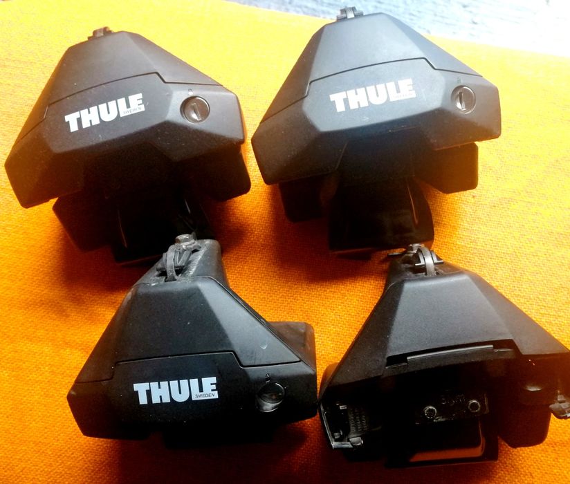 Thule Evo Clamp 7105  set 4 buc + kit prindere 145196.