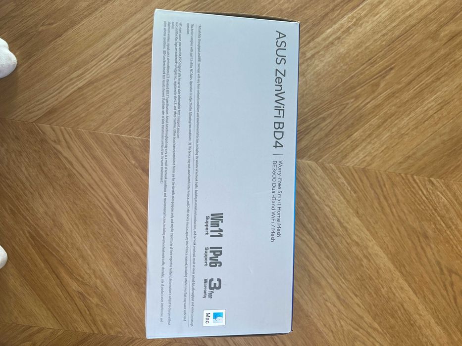 2x ASUS ZenWiFi BD4 WiFi 7 noi, garanție - fără schimb