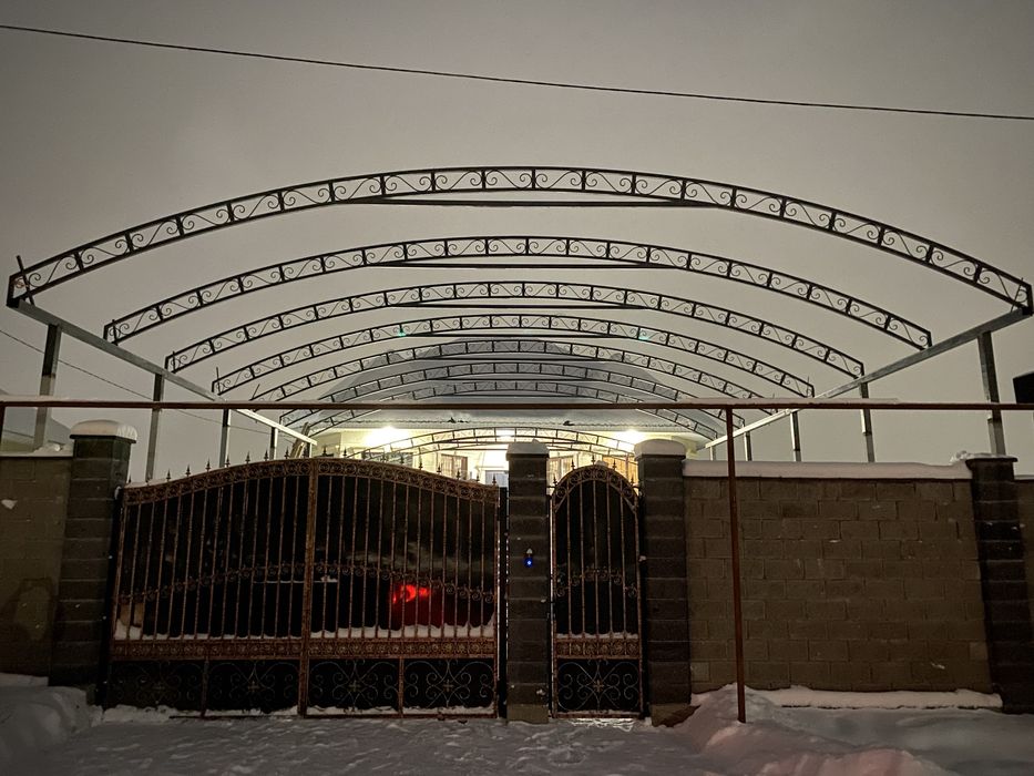 Навес,перила,ворота и,тд