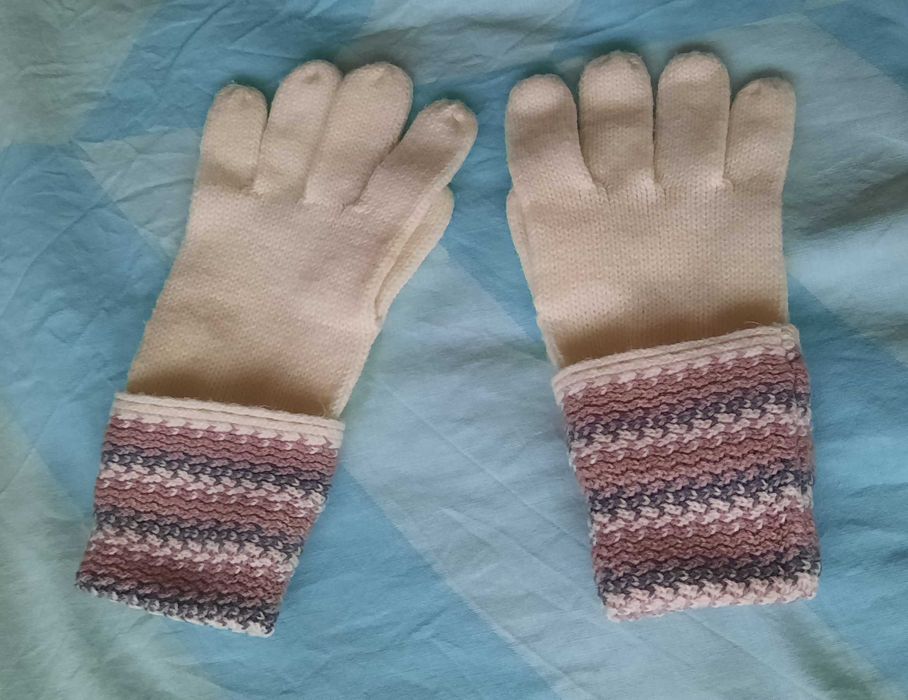 Зимни, дамски,плетени ръкавици