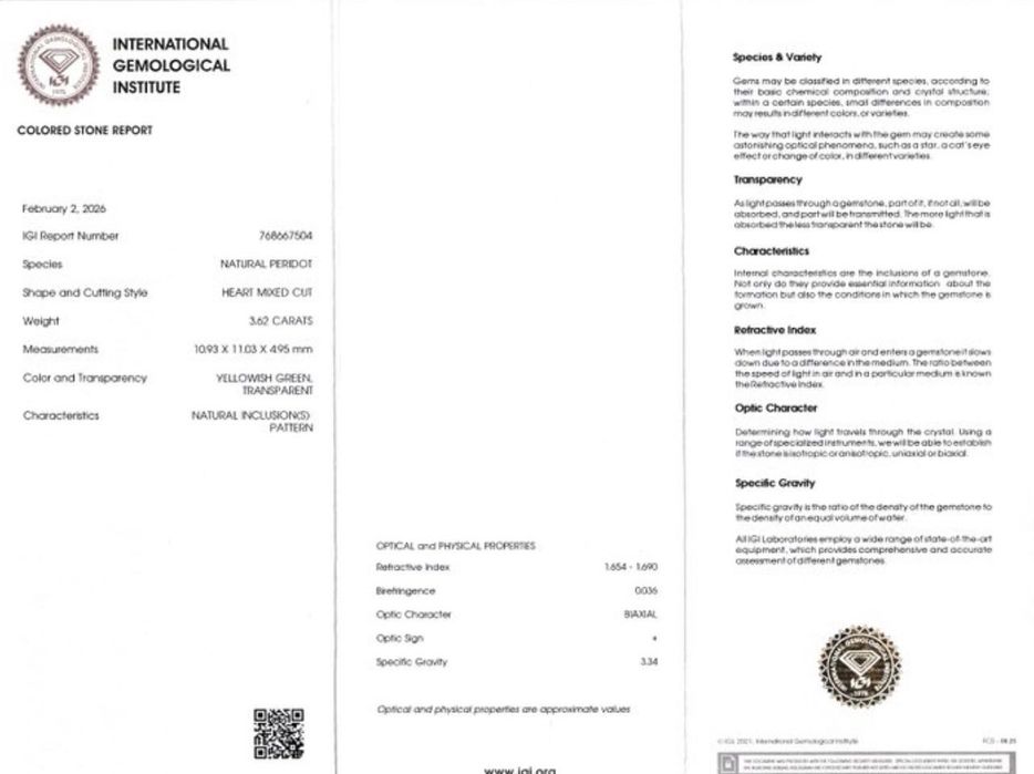 Перидот - естествен