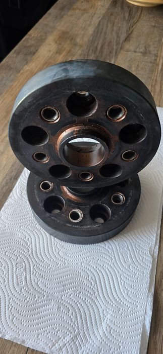Flanse distantiere 30 mm 5x112 centrare 57.1 VAG prindere dubla + 10 prezoane