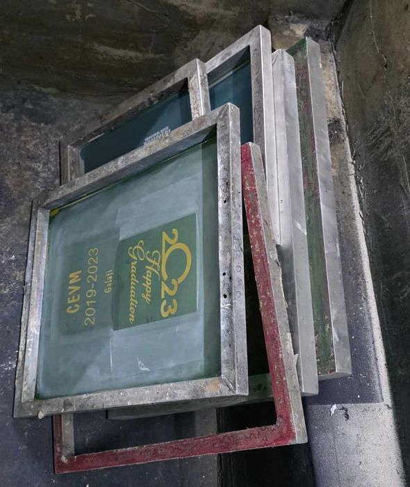 Vand sau schimb rame serigrafie, raclete serigrafie, vopsea serigrafie