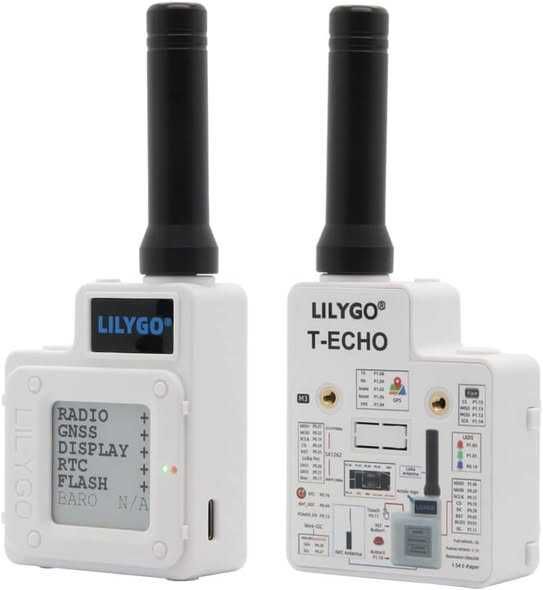 LILYGO T-Echo LoRa SX1262 Modul radio 868MHz  pentru Arduino