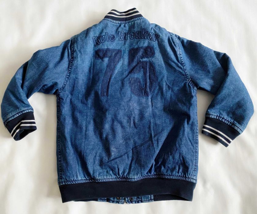 Geaca baieti, Zara, denim, 128( 8 ani)