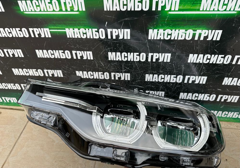 Фарове far BMW LED фар Shadow Black за Бмв Ф30 фейс Bmw 3 F30 F31 LCI