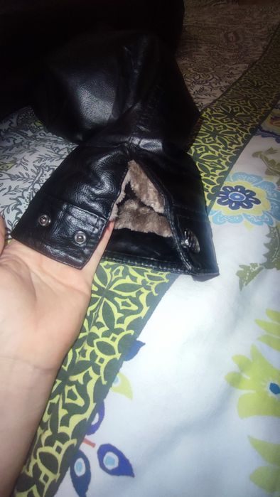 Кожаные зимние куртки