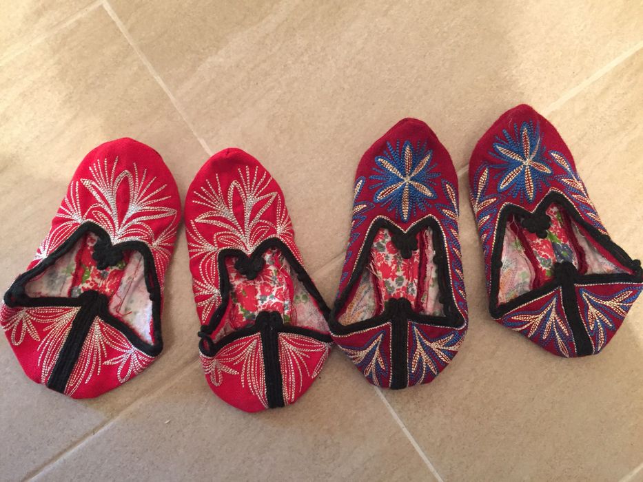 Дамски терлици ръчно изработени