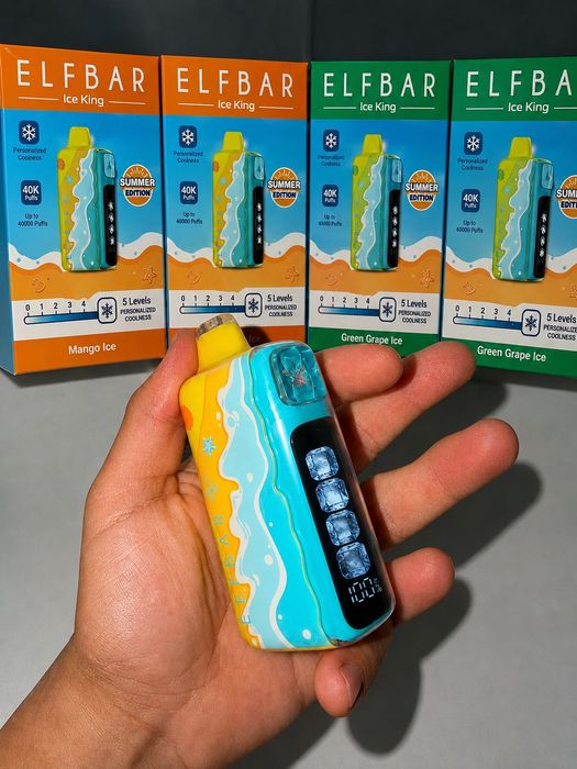 Vape 40.000 Puffs Reglaj Gheata Reincarcabil Display