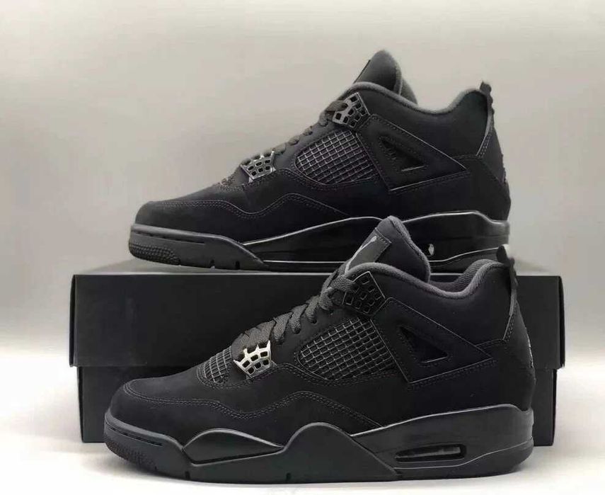 #SUPER PREȚ# Nike Air Jordan 4 Black Cat  - VERIFICARE COLET
