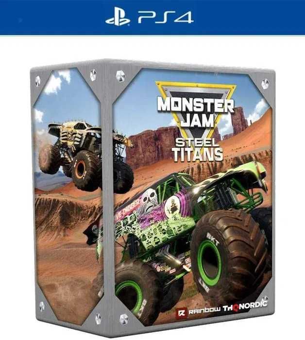 нова Monster Jam Steel Titans Collector' Edition играчка в кутията PS4