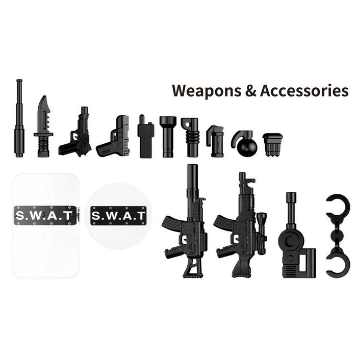 Лего Woma swat anti-riot forse