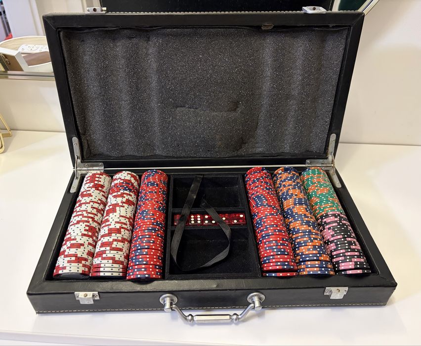 Trusa poker jetoane