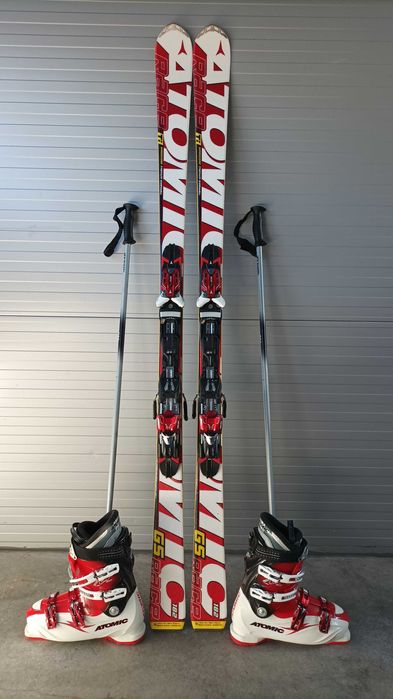 ски и обувки росиниол атомик