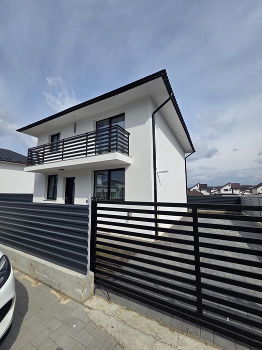 Vand casa noua individuala complet mobilata si utilata