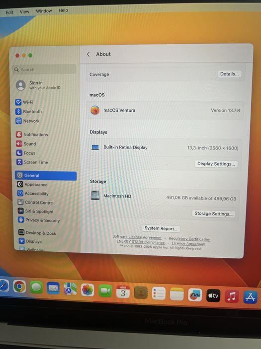 MacBook Pro 13” 2017
