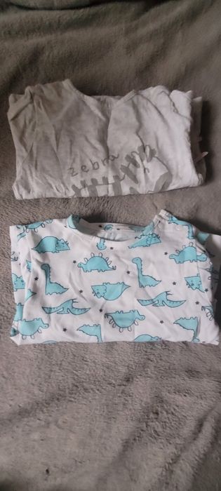 Set 2 pijamale bumbac băieți, 80 86