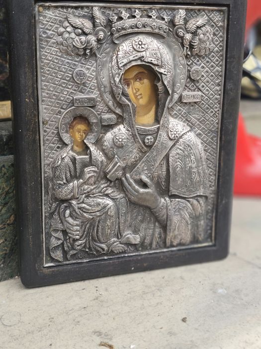 Старинни сребърни икони Проба 950