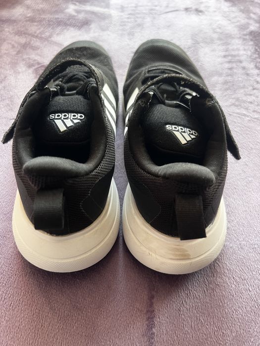 Маратонки АДИДАС - размер 37 1/3, бели и черни