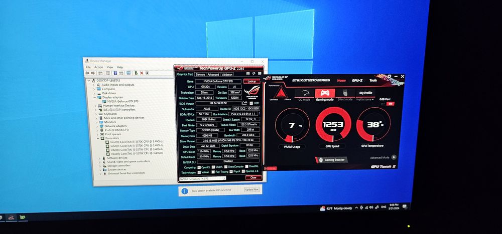 Placa video ASUS GeForce GTX 970 STRIX OC 4GB GDDR5 256-bit la 270 ro