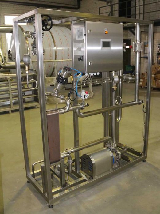 Модуль нагрева горячей воды ГВС  для молочной и пищевой промышленности