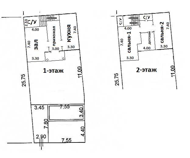 Участок 3 сот, 2 этажли коробка. Ориентир «Истирохат» кучаси.