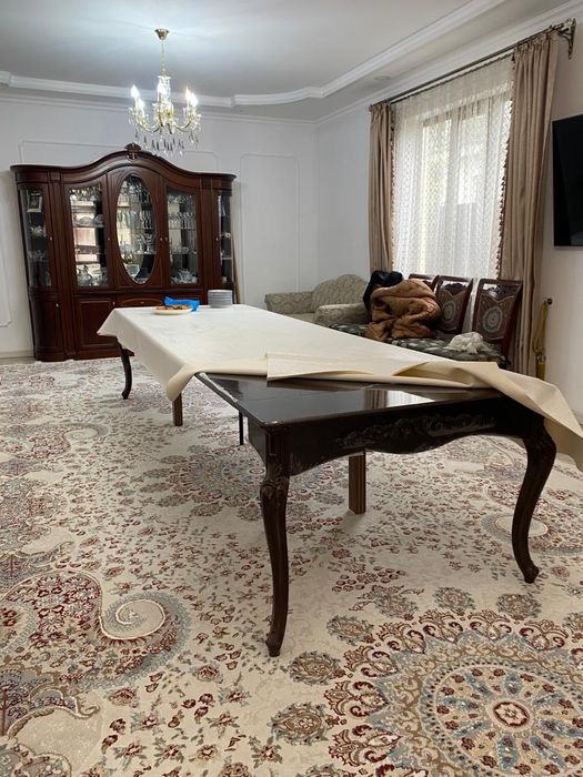 Стол-трансформер (4.5 м) + 8 стульев. Для больших тоев!