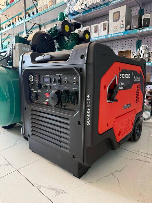 Инверторли малошумный АВРли генератор SAAB S13500iE generator 220W