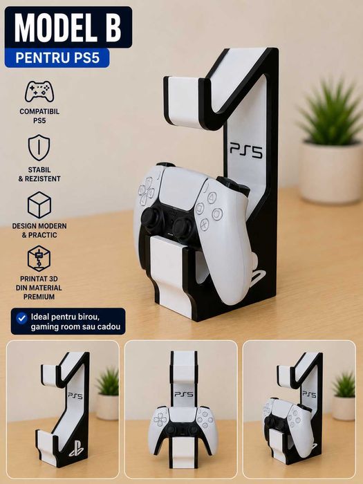 Suport controller PS4 / PS5 – modele 3D