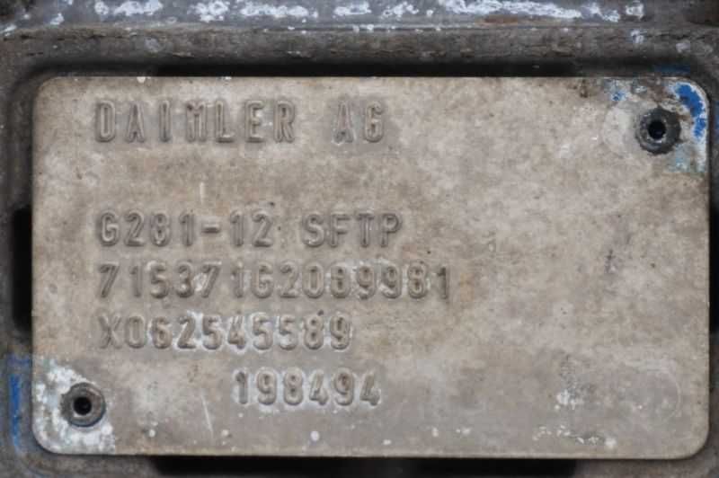 Cutie de viteze camion MERCEDES G281-12KL - Piese de schimb Mercedes