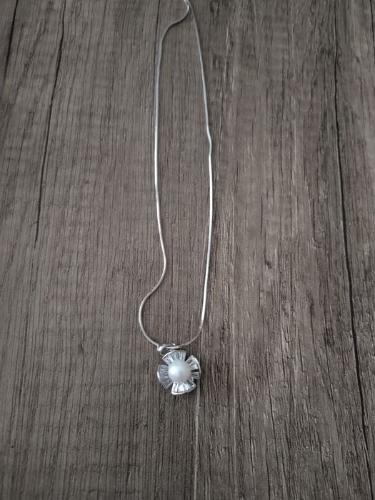 Сребърна Висулка с перла