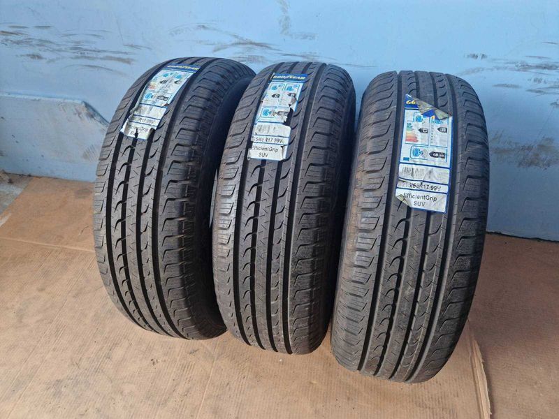 3 Goodyear R17 215/65/ 
нови летни гуми 
DOT1918