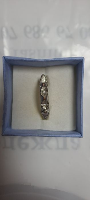 Серьги  из серебро  проба  925