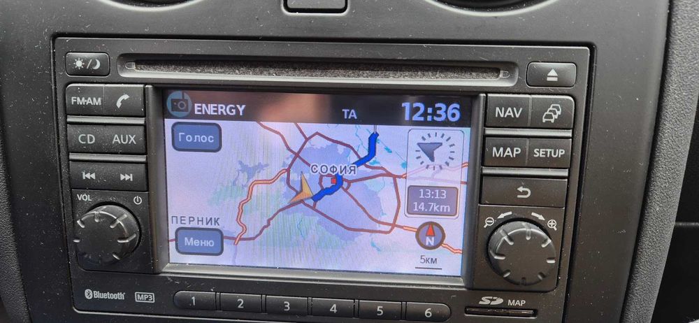 SD карта Nissan Connect 1 навигация Нисан Qashqai Juke SD card BG