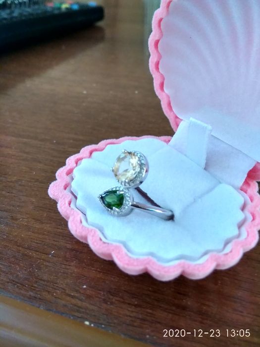 Серьги кольца серебро