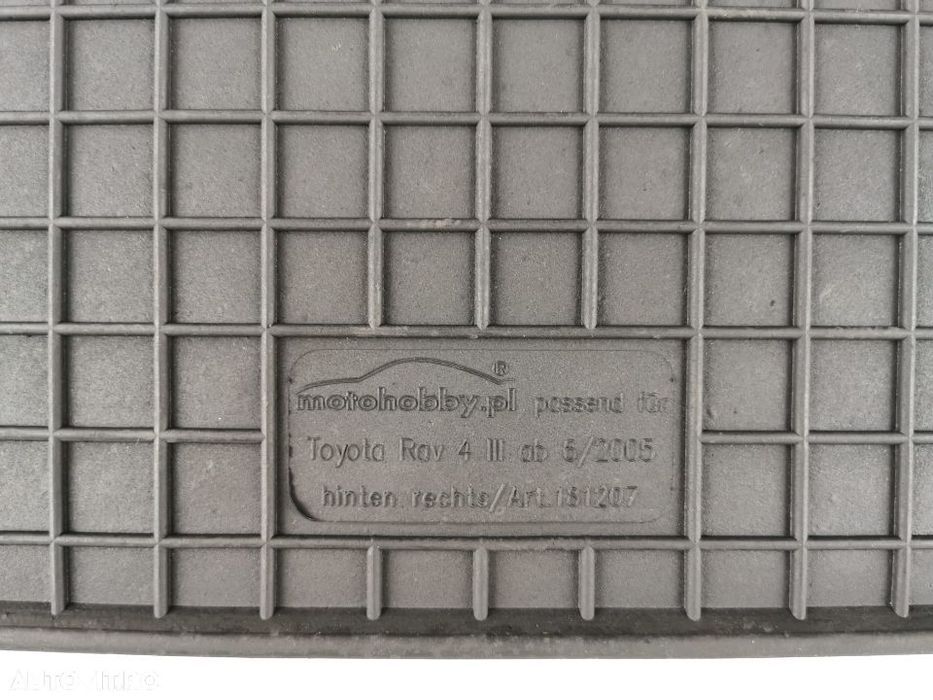 Covorase Cauciuc TOYOTA RAV-4 III 2006-2012