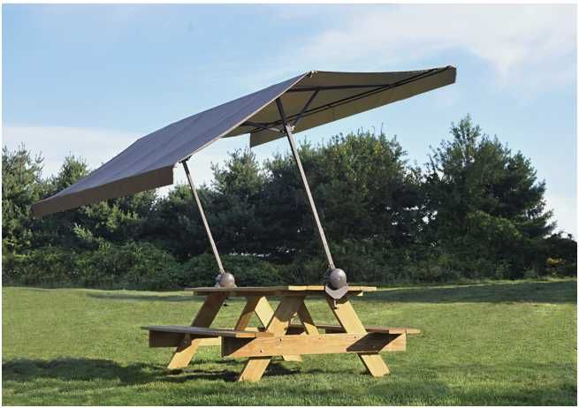Преносим сенник за маса ShelterLogic Quick Clamp Shade Canopy 14563