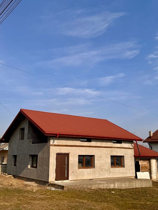 Casă nouă cu mansardă zona electrocontact Botoşani