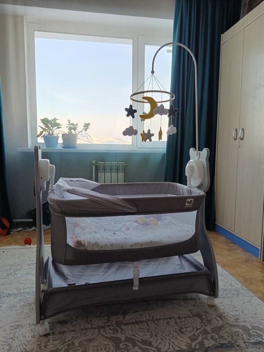 Продам детский кровать хорошом состо колыбельная яние