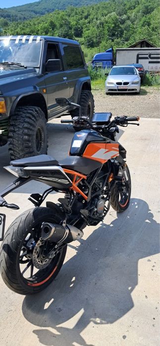 KTM DUKE 125 2018 avariat
