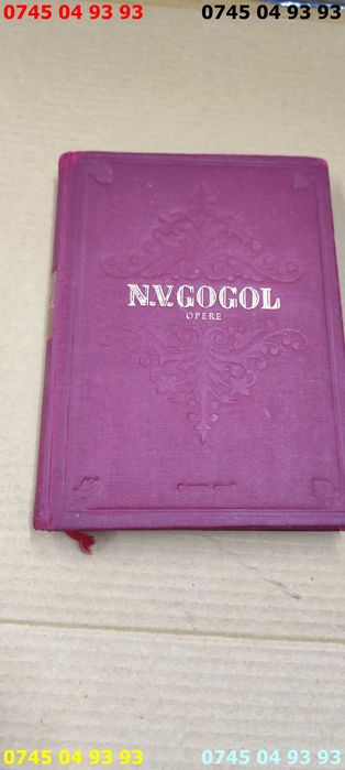 carte carti n.v. GOGOL opere 1956