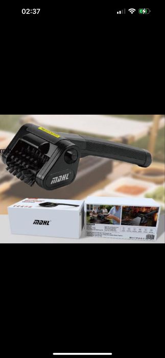 Электрическая щетка для чистки гриля и барбекю MDHL Grill Brush
