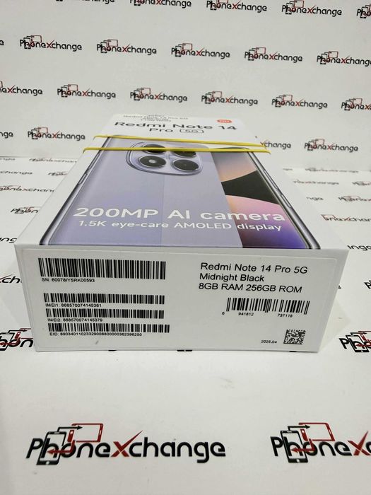 Redmi Note 14 Pro 5G Black 256/8GB Sigilat
