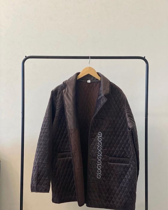 Шапан Чапан мужской кориченовый