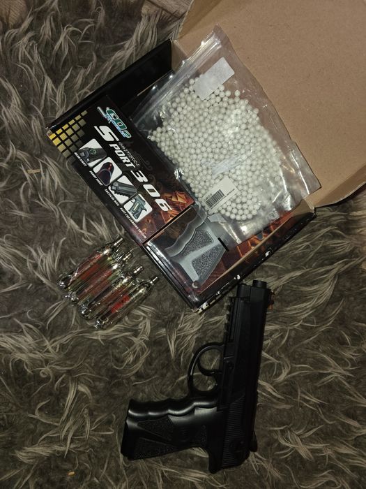 Pistol Airfost semi-metal