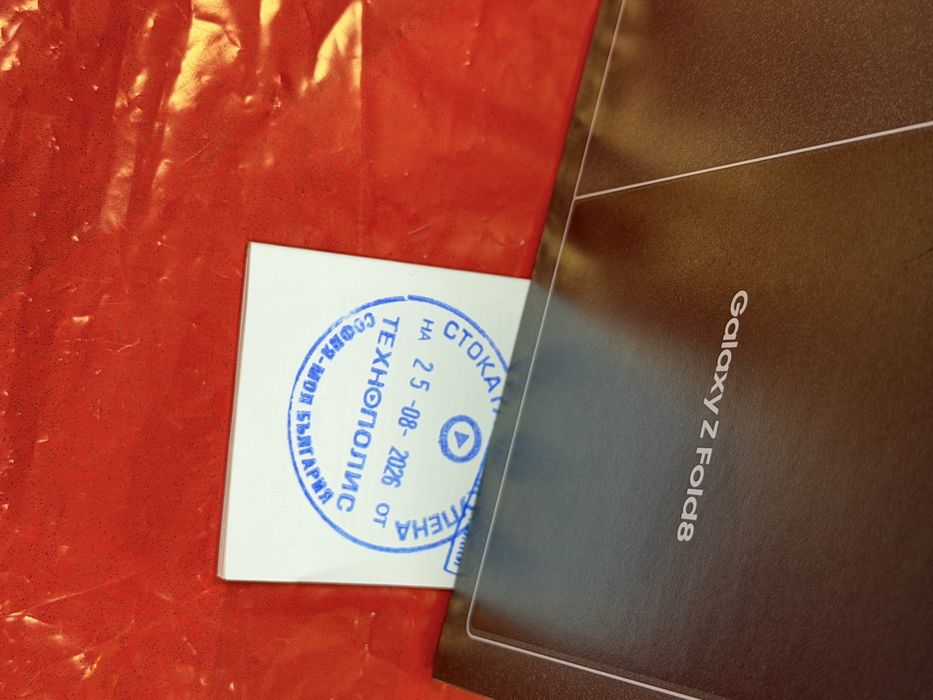 !!! KATO НОВ 256GB Samsung Z Fold 8 Гаранция Technopolis 2028 Graphite