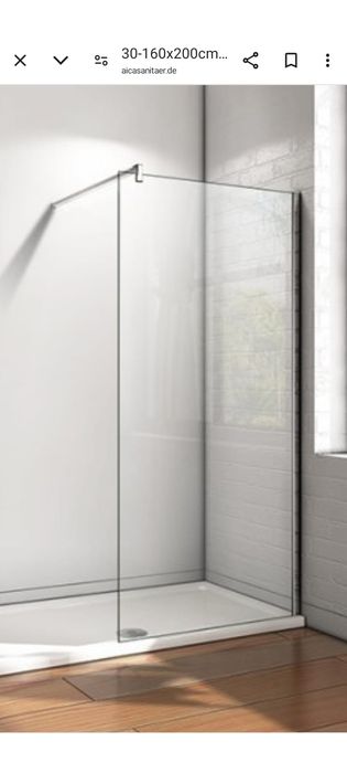 Cabine de duș și panouri fixe