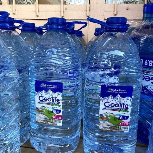 Geolife water zam zam suvi qoshilgan