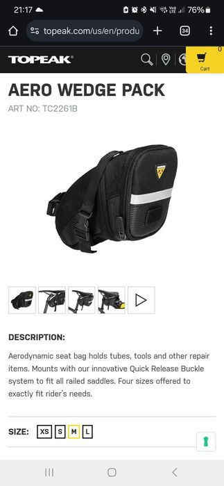 Сумка велосипедная topeak