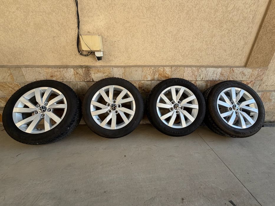 16” Оригинални Джанти Volkswagen, Зимни гуми Fulda ДОТ 2024